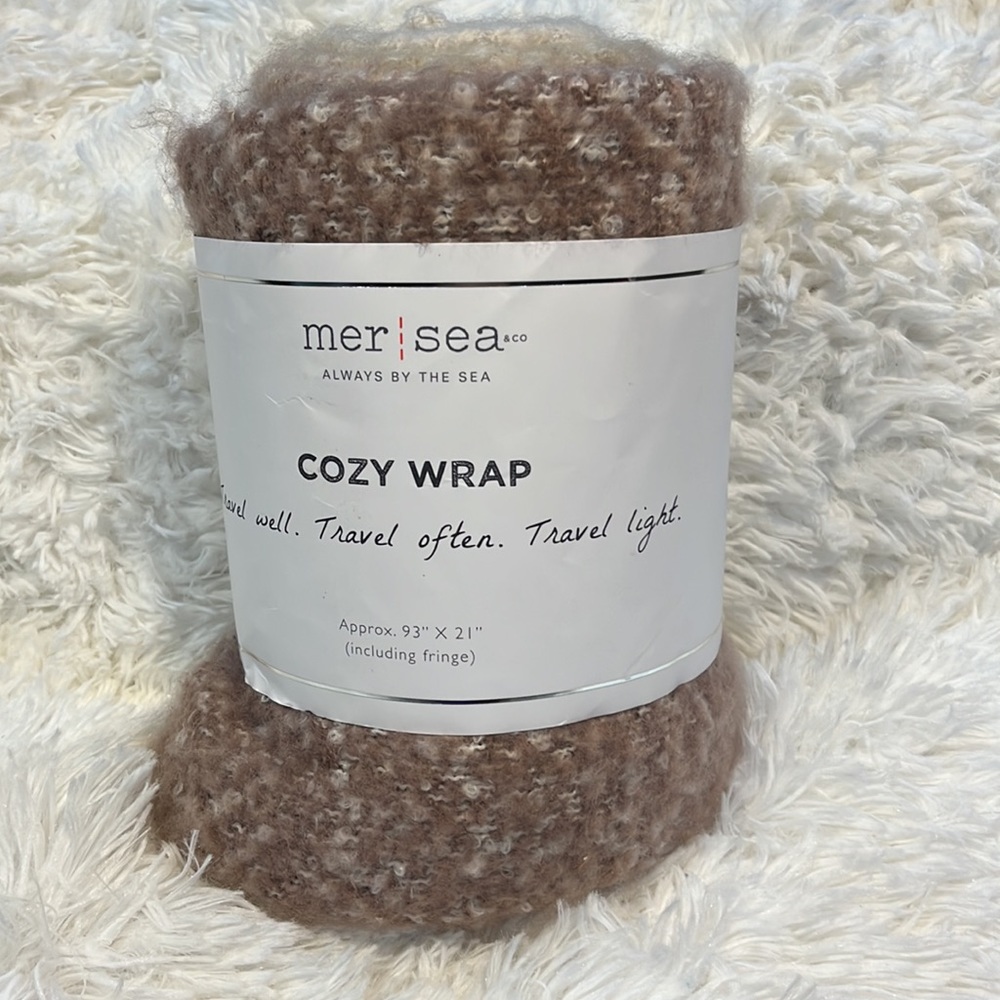 Woman’s wrap, Brand is Mer Sea, always by the sea